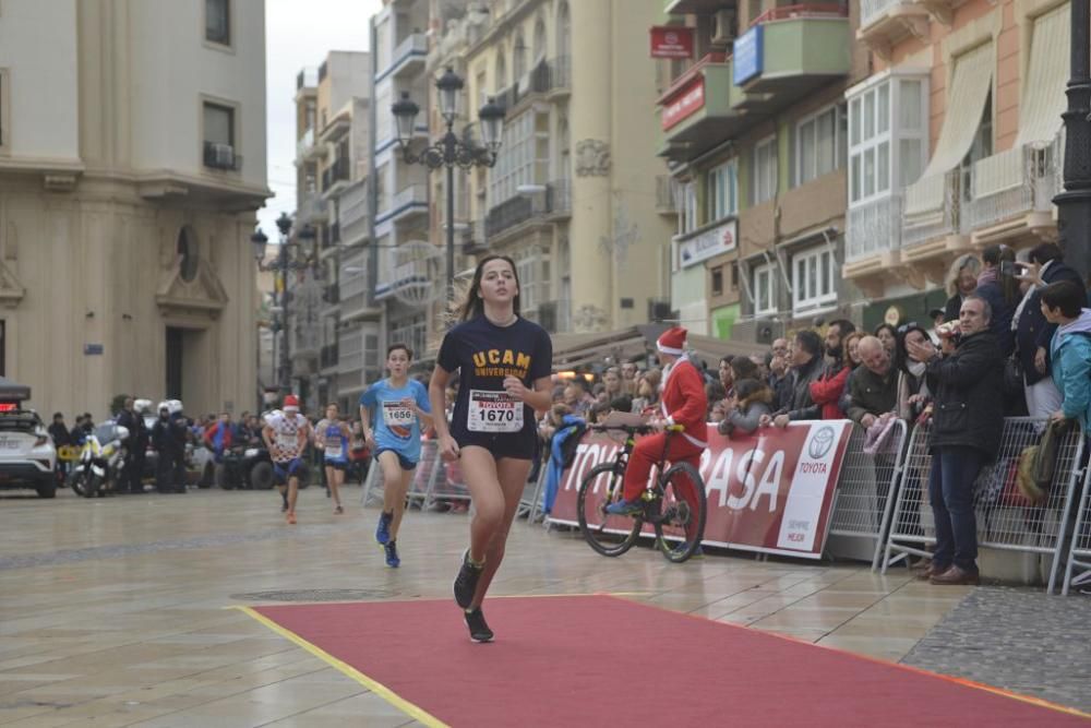 San Silvestre de Cartagena: Categorías infantiles