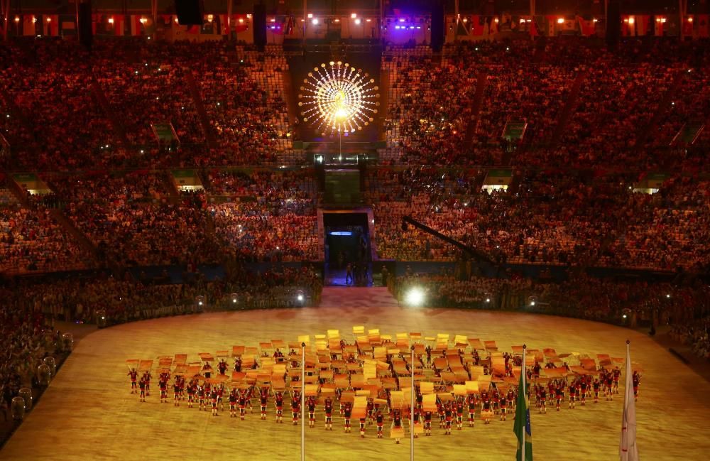 Espectacular cerimònia de clausura dels Jocs de Rio