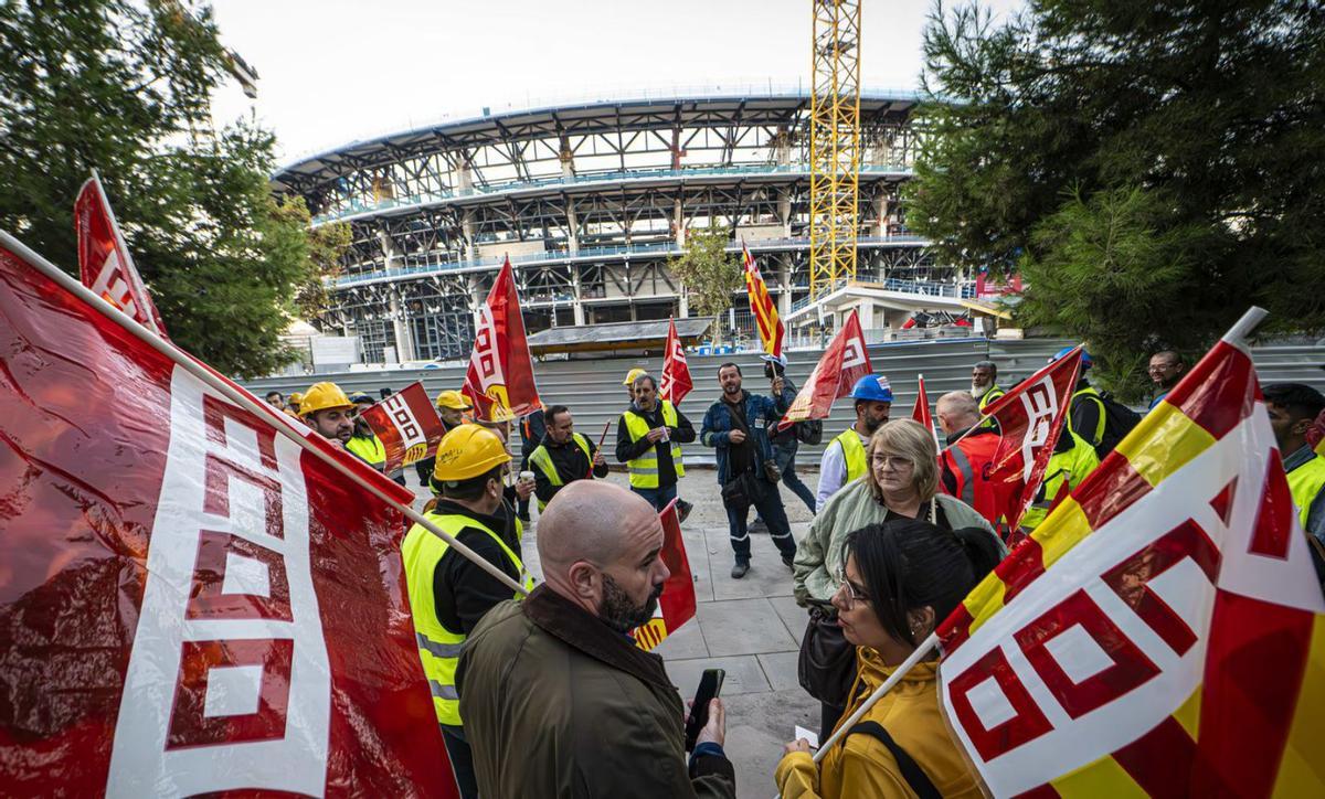La policia investigarà les obres del Camp Nou arran de denúncies de treballadors