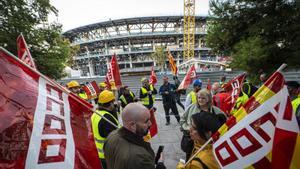 La policia investigarà les obres del Camp Nou arran de denúncies de treballadors