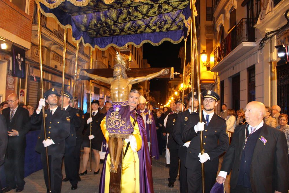 Procesión de la Hermandad del Cristo de los Afligidos.