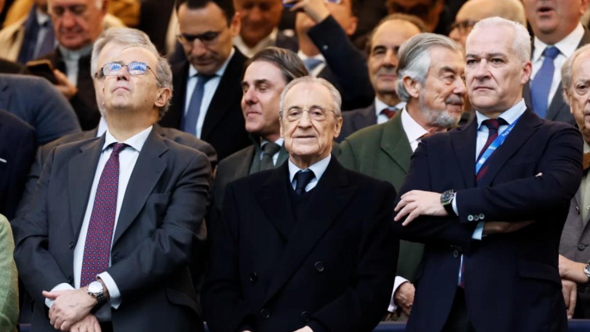¡Final del himno marcado por pitidos y gritos de dimisión para Florentino!