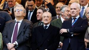 El Santiago Bernabéu ya señala a Florentino Pérez