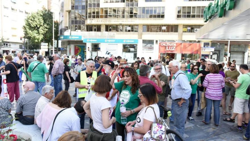 Marchas por la dignidad en Murcia