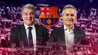 Elecciones en el Barça: Laporta y Font van aclarando sus proyectos entre reproches cruzados