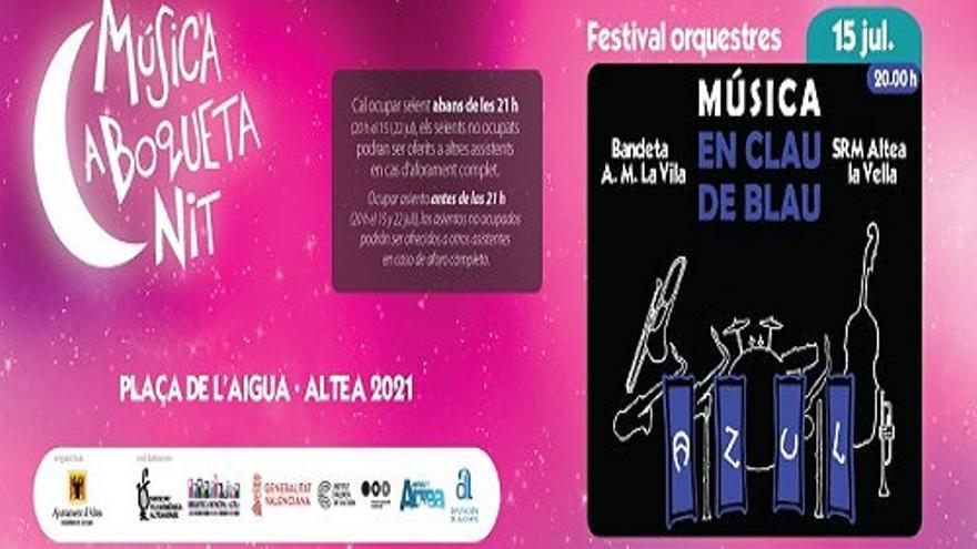 Bandeta Ateneu Musical La Vila &amp; SRM Altea la Vella