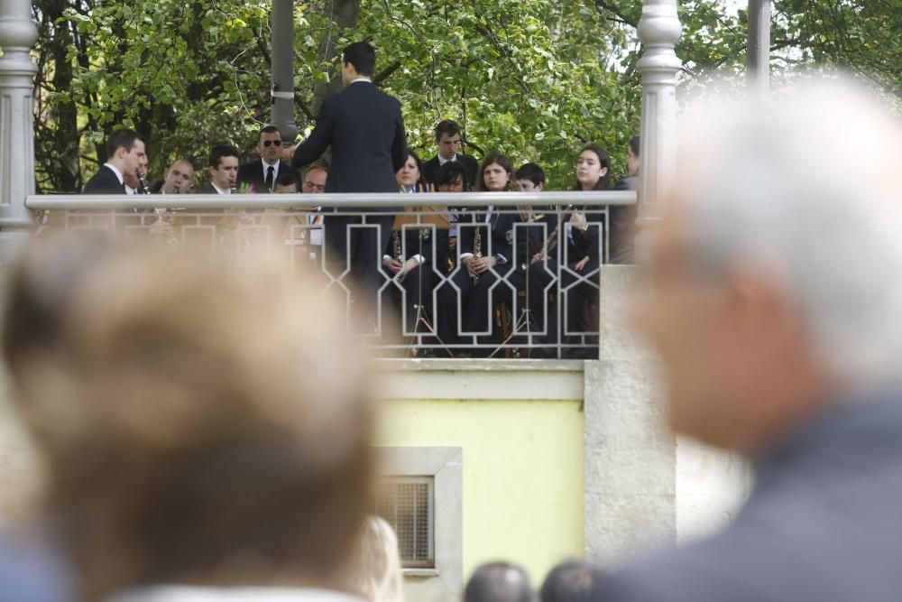 Actuación de la Banda de Música de Avilés