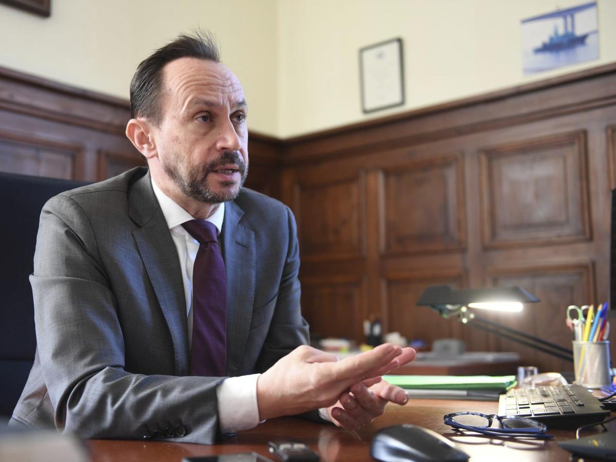 Jaime Gayá, en un momento de la entrevista. |  Carlos Pardellas