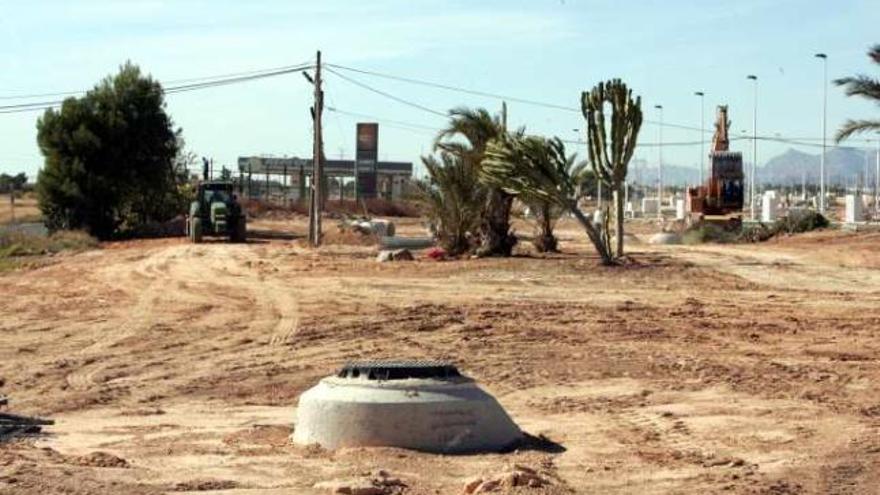 bras de ampliación del parque de Torrellano-Saladas.