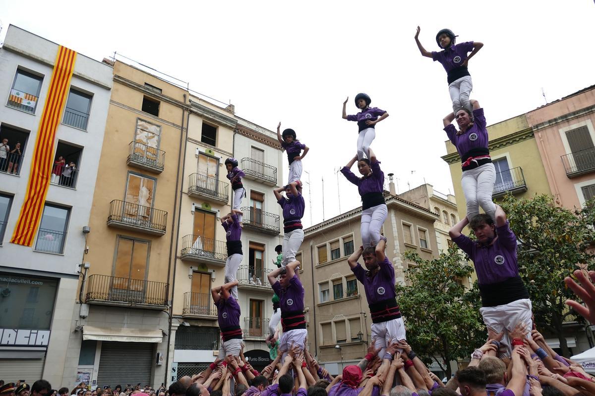 EN IMATGES | Figueres viu una diada castellera de Santa Creu pletòrica EN IMATGES | Figueres viu una diada castellera de Santa Creu pletòrica