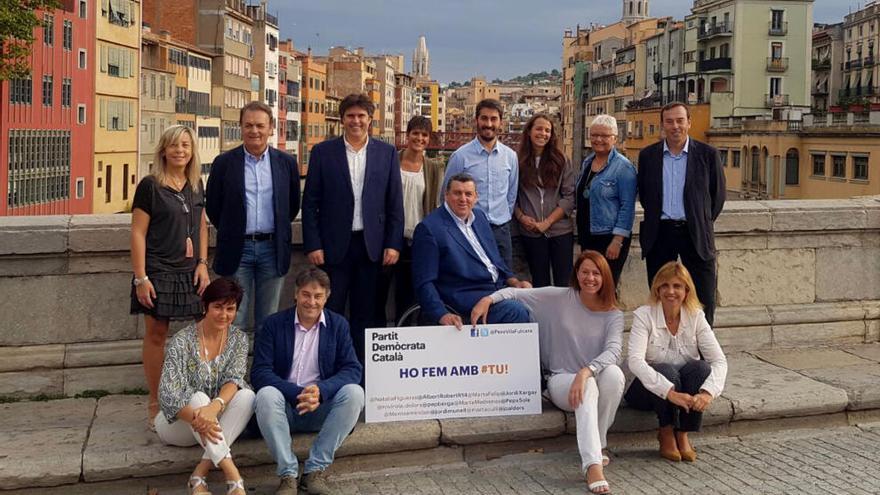 Foto de família de la candidatura