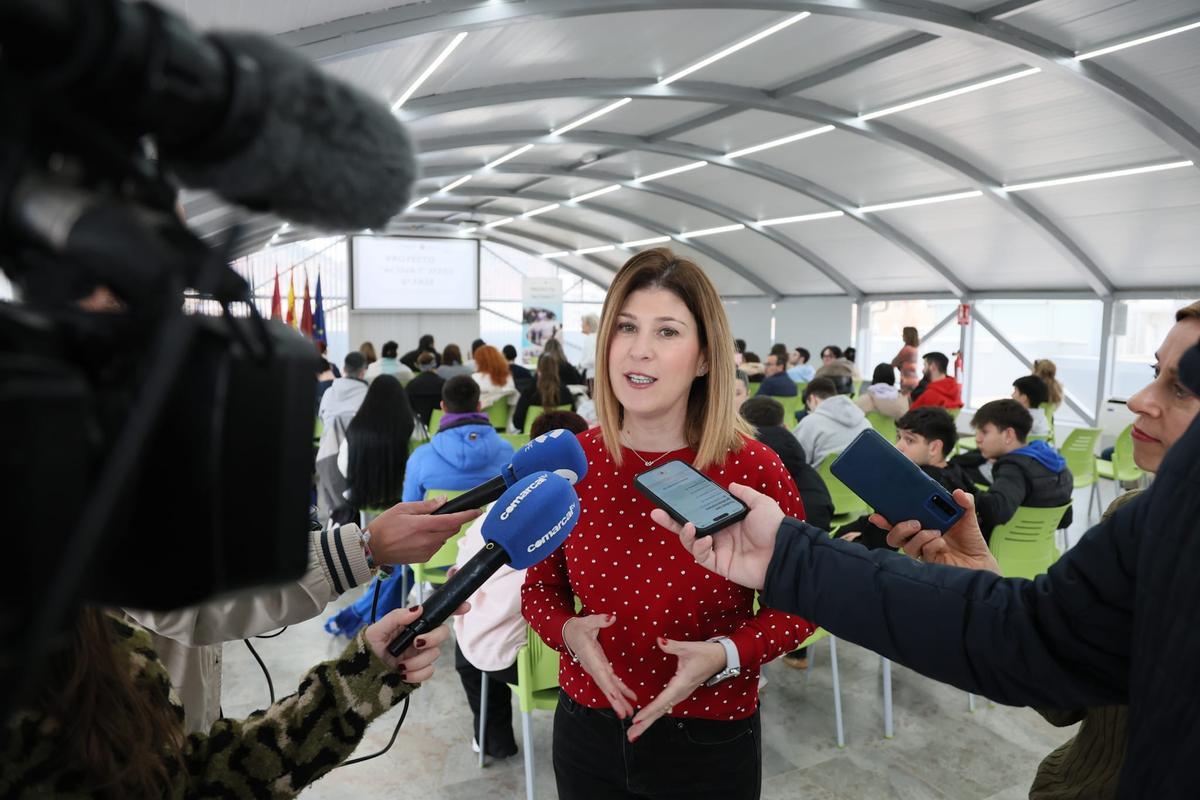 Rosa Medina, edil de Desarrollo Local y Empleo del Ayuntamiento de Lorca.