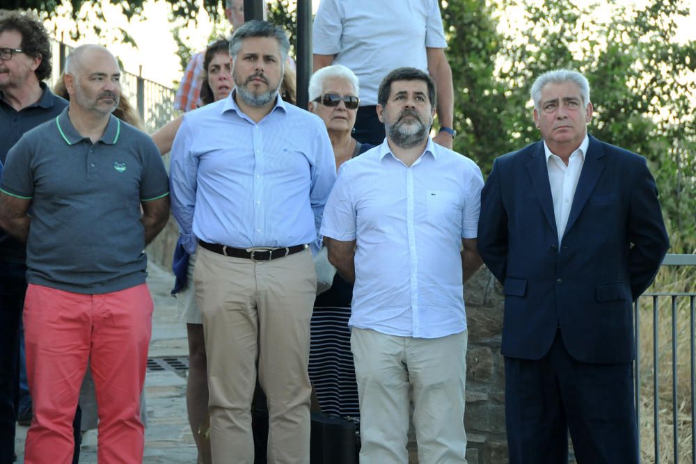 Commemoració de la Batalla de Talamanca i placa homenatge a Muriel Casals