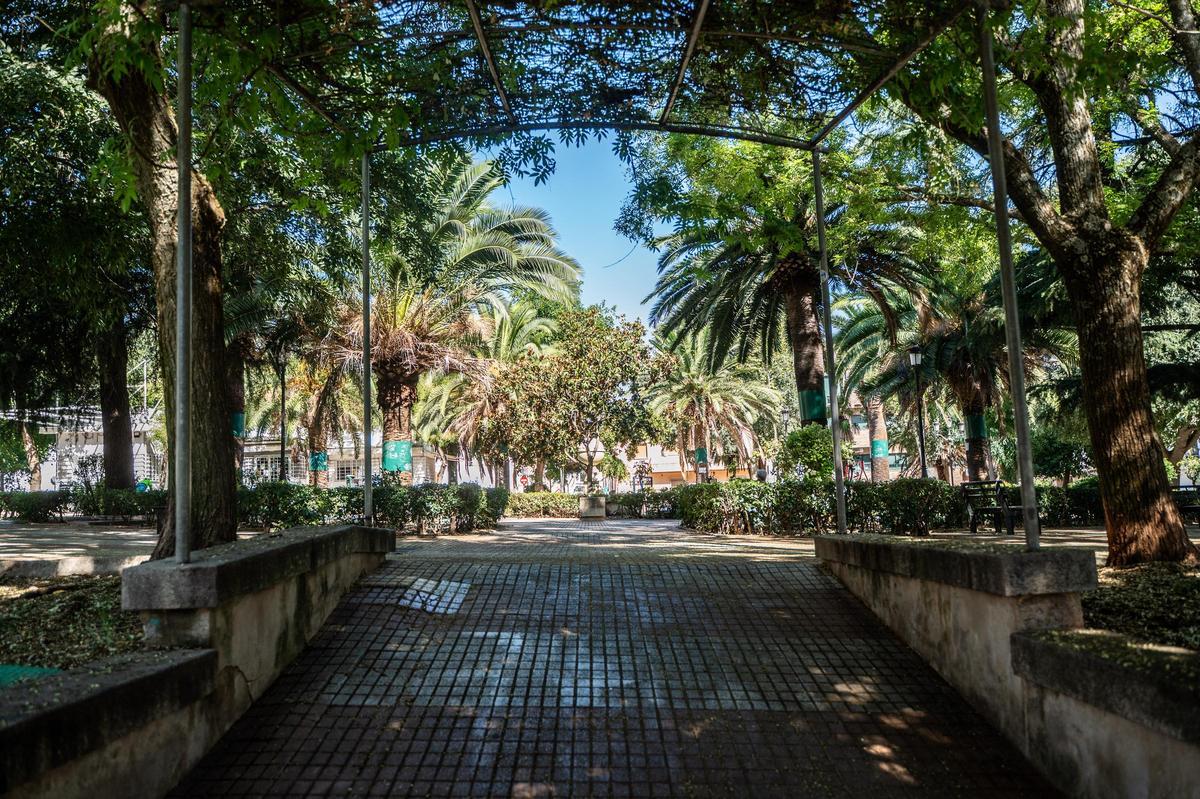 Galería | La plaza de Italia, un oasis donde se está "en la gloria"