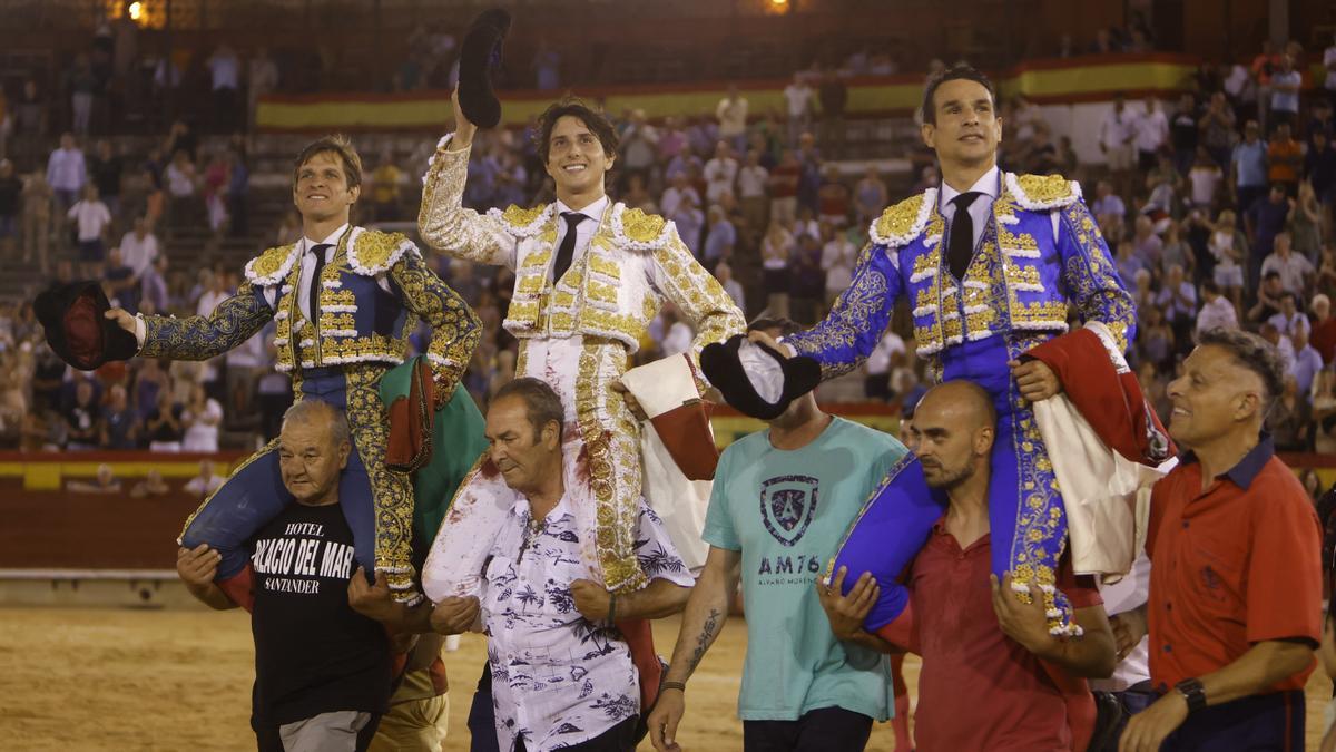 El Juli, Roca Rey y Manzanares triunfan en la Feria de Sant Joan i Sant Pere de Castelló