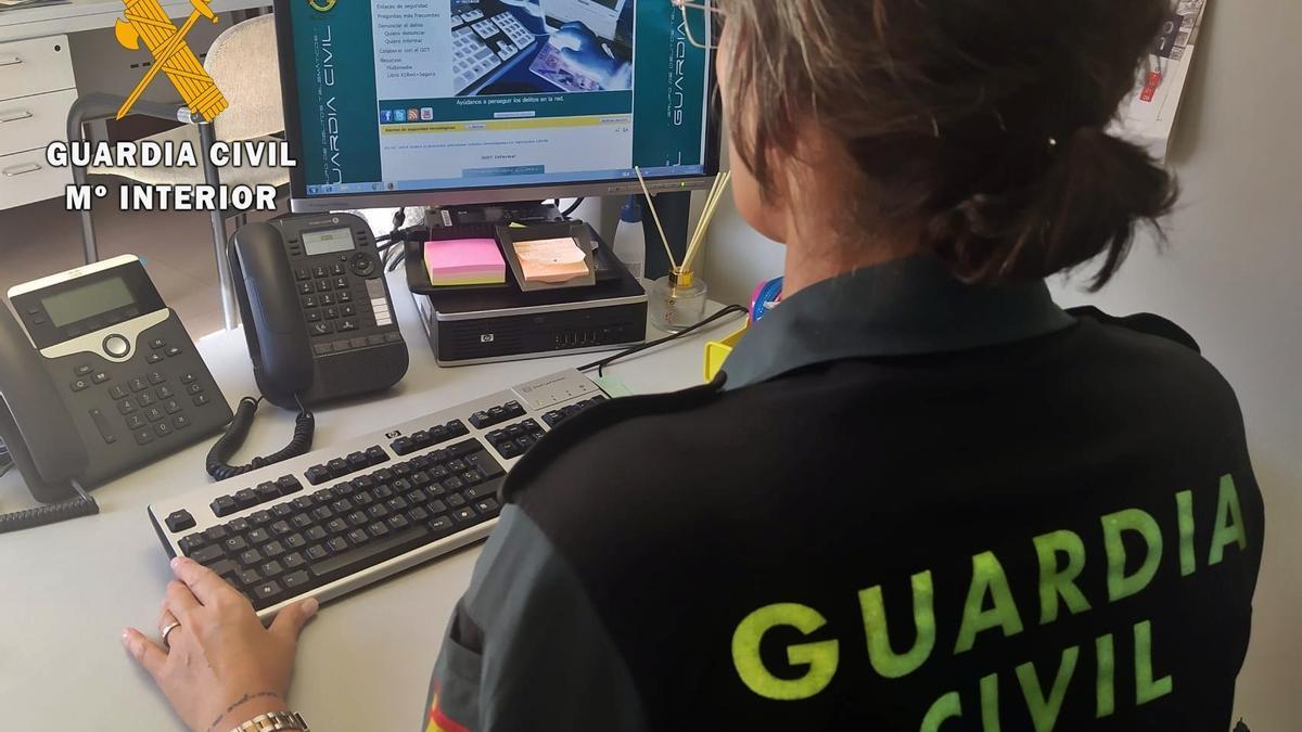 Equipo de ciberdelincuencia de la Guardia Civil