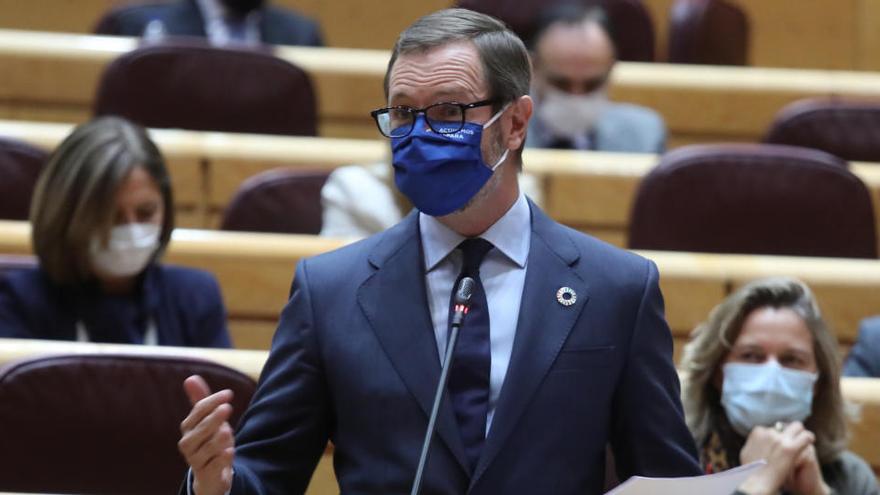 Javier Maroto en el Senado.