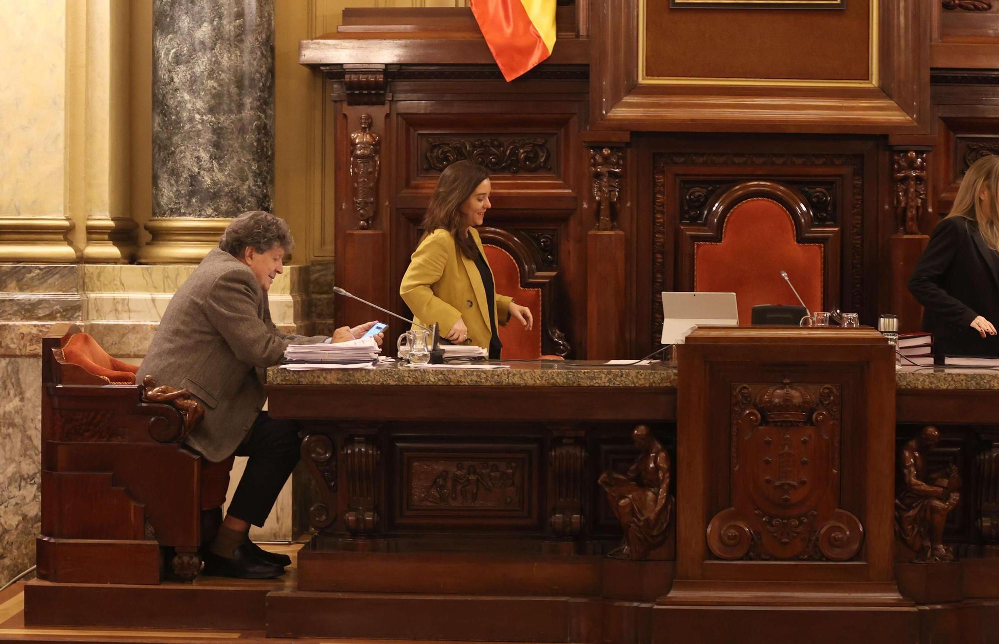Los presupuestos de A Coruña para 2025 pasan por el pleno municipal