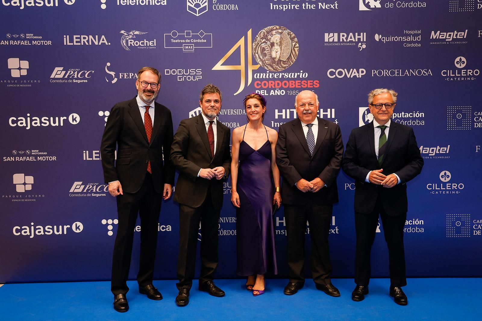 La gala del 40 aniversario de los Cordobeses del Año, en imágenes
