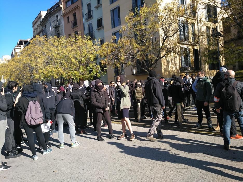 Incidents a Girona en el Dia de la Constitució