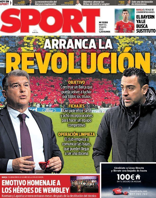 Estas son las portadas de la prensa deportiva de hoy