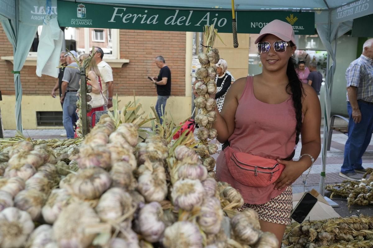 Queda inaugurada la Feria del Ajo de las Fiestas de San Pedro 2026 en Zamora.
