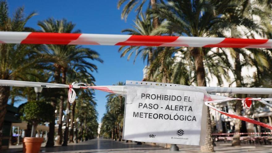 El tiempo en Alicante: comienza a remitir el temporal en Alicante este jueves