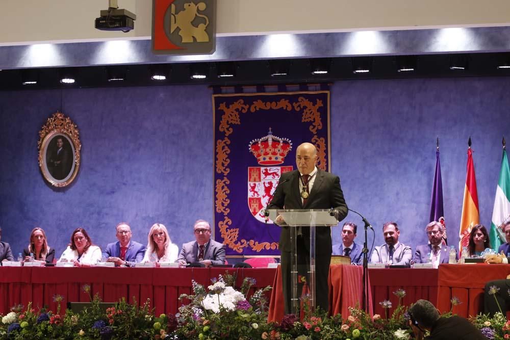 Toma de posesión del presidente de la Diputación, Antonio Ruiz