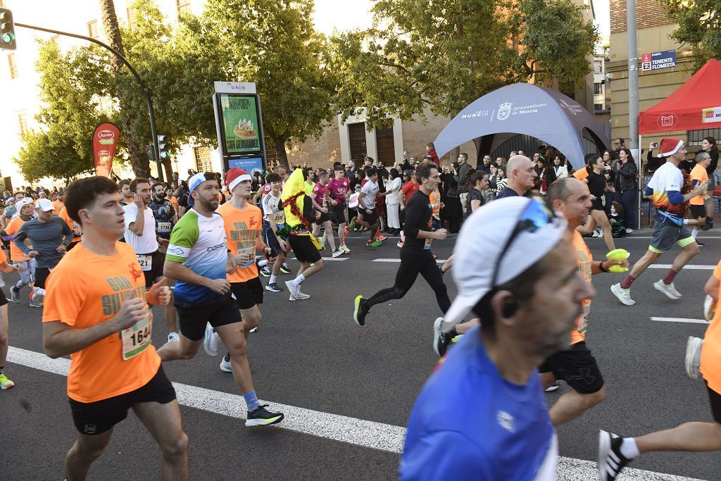 La San Silvestre 2025 en Murcia, en fotografías