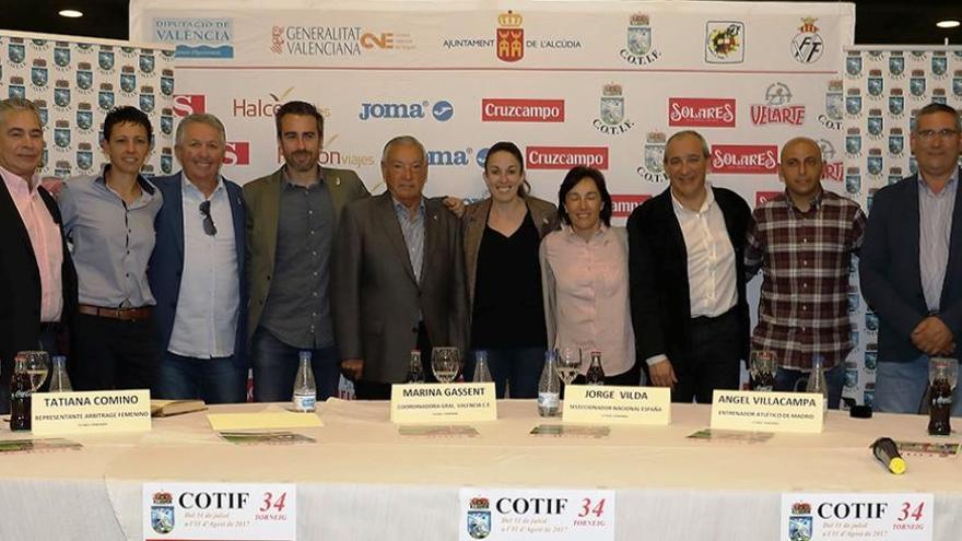 El mundo del fútbol reclama en el COTIF igualdad para la mujer