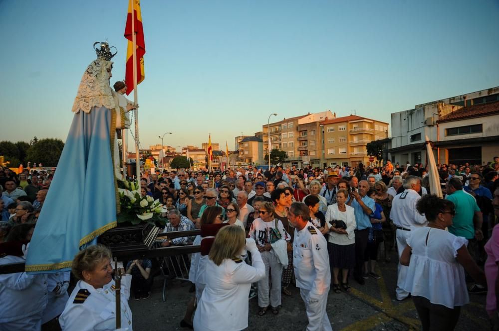 Procesión de la Virgen del Carmen 2017 en Arousa