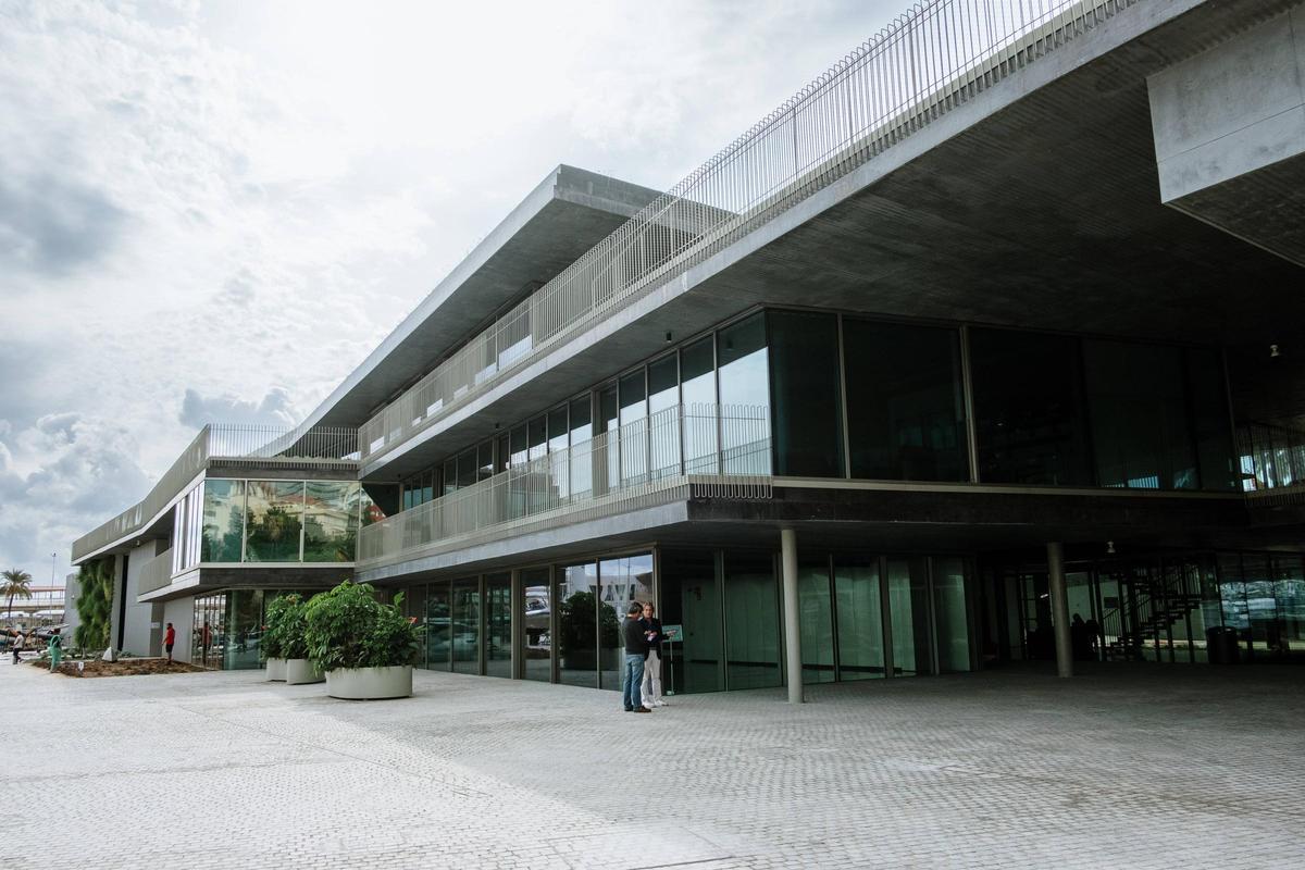 Imagen de uno de los cuatro nuevos edificios de la nueva sede del Club de Mar