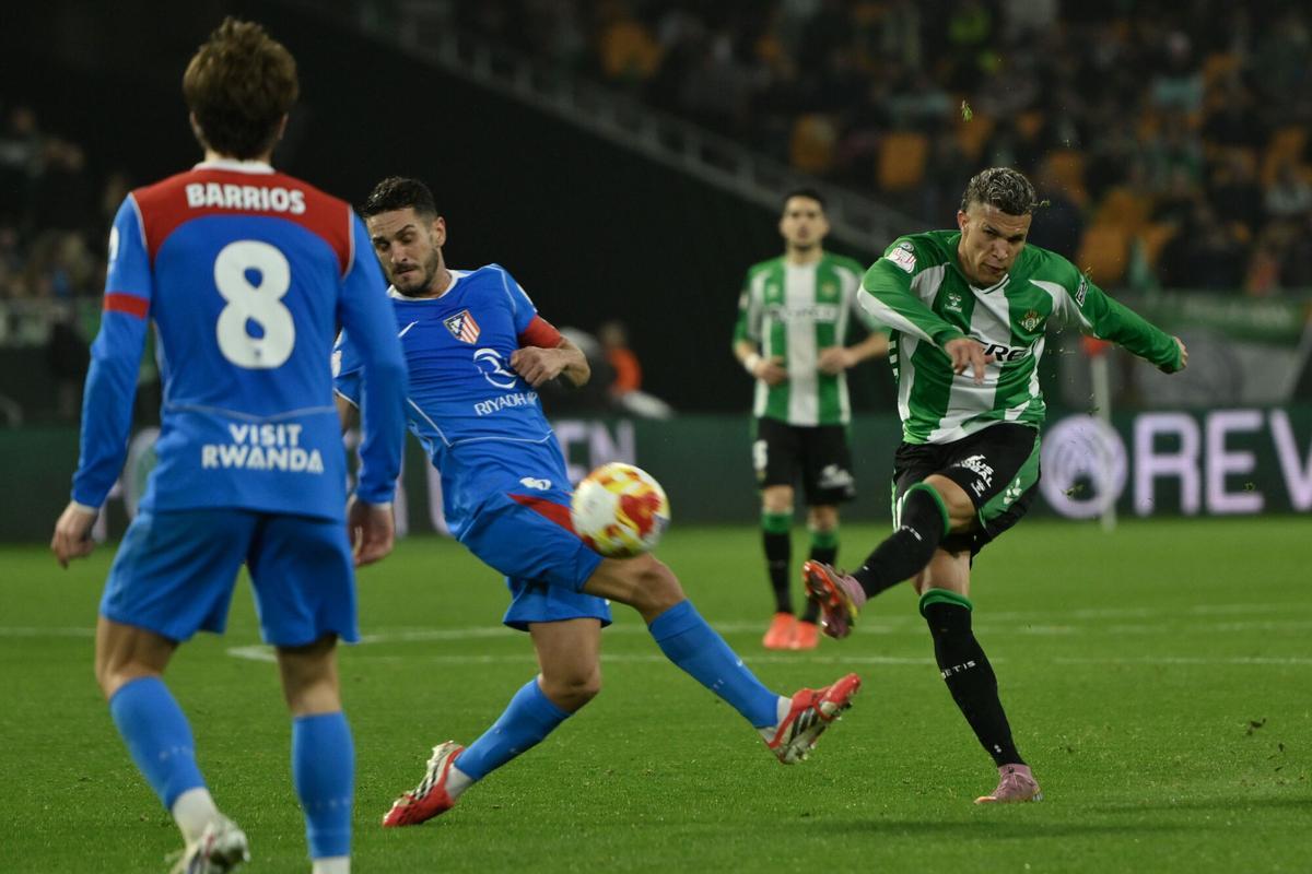 Copa del Rey: Betis - Atlético de Madrid, en imágenes.