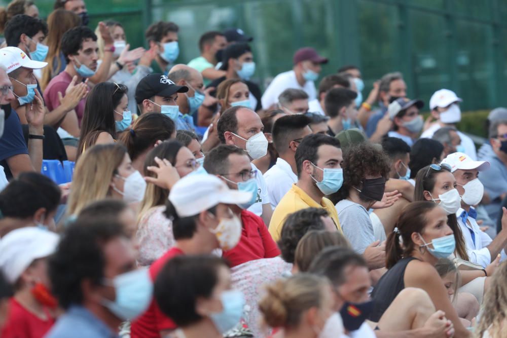 Las imágenes de lLa Liga Mapfre de tenis en Valencia