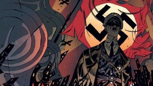 Fragmento de la portada de Hitler ha muerto.