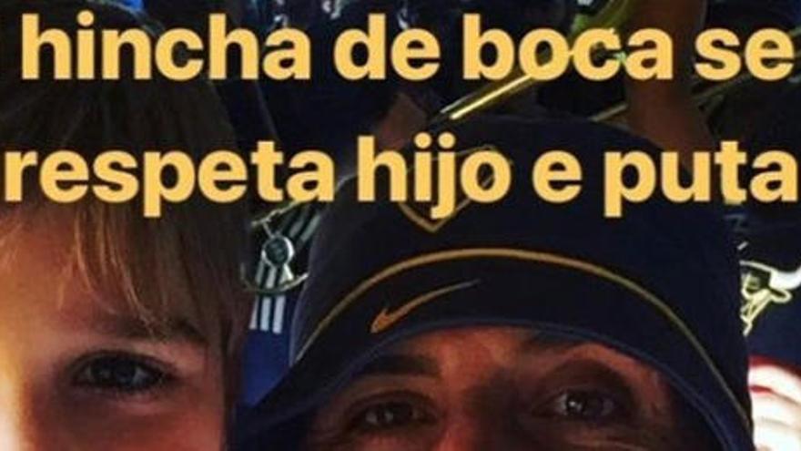 &quot;Al hincha de Boca se le respeta, hijo de puta&quot;