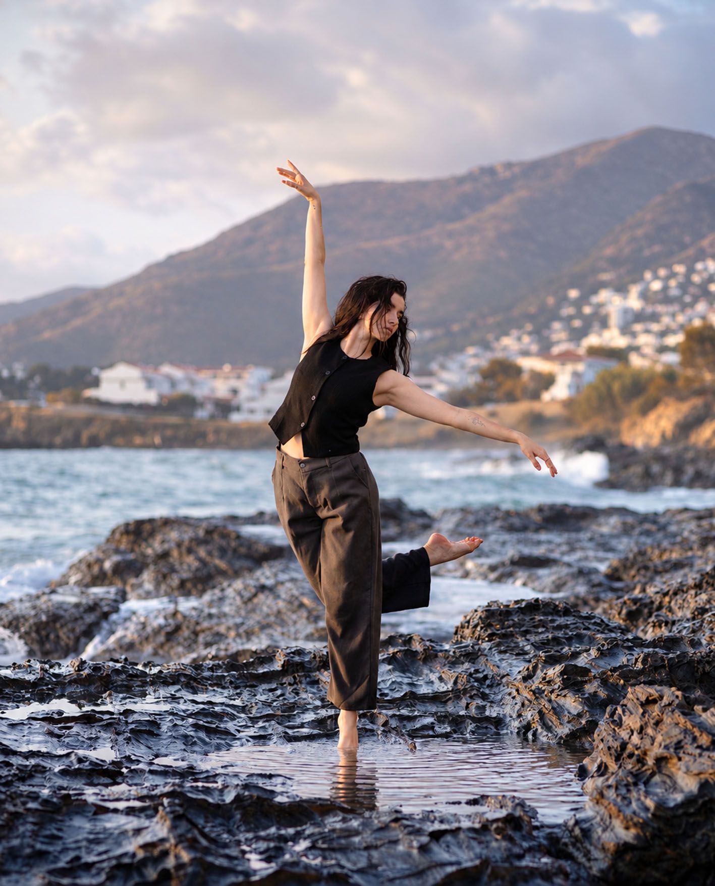 La dansa forma part de la seva vida des dels sis anys, quan va començar a l’Escola d’Art Coreogràfic de Llançà