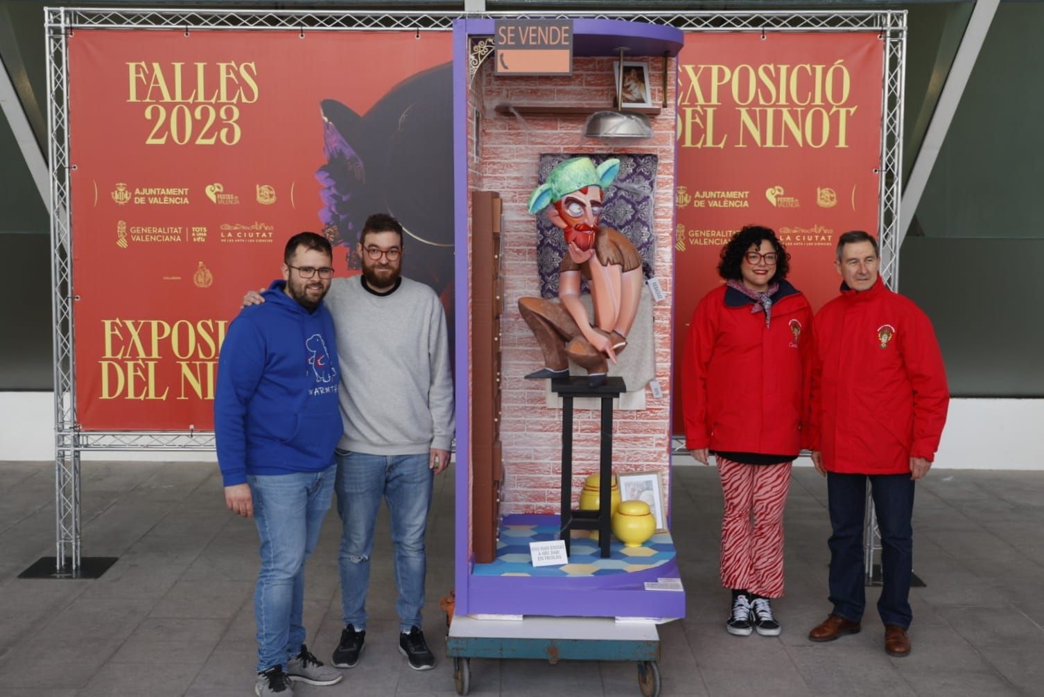 Fallas 2023 | Entrega de Ninots a la Exposición (sesión lunes por la tarde)