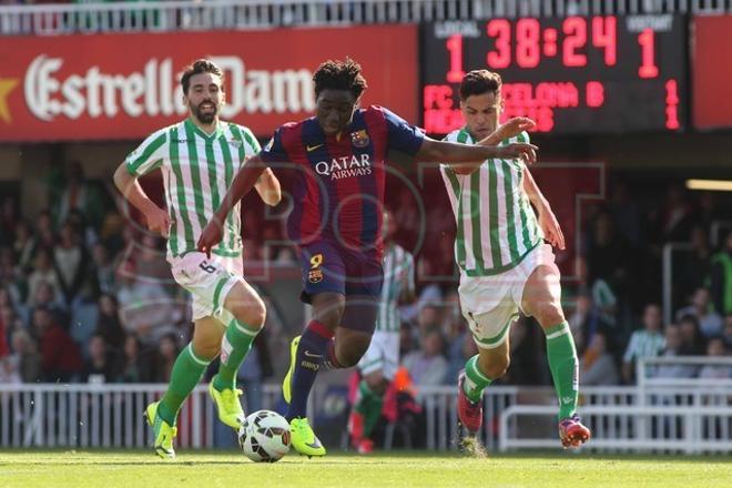 Las imágenes del FC Barcelona B, 1 - Betis, 2