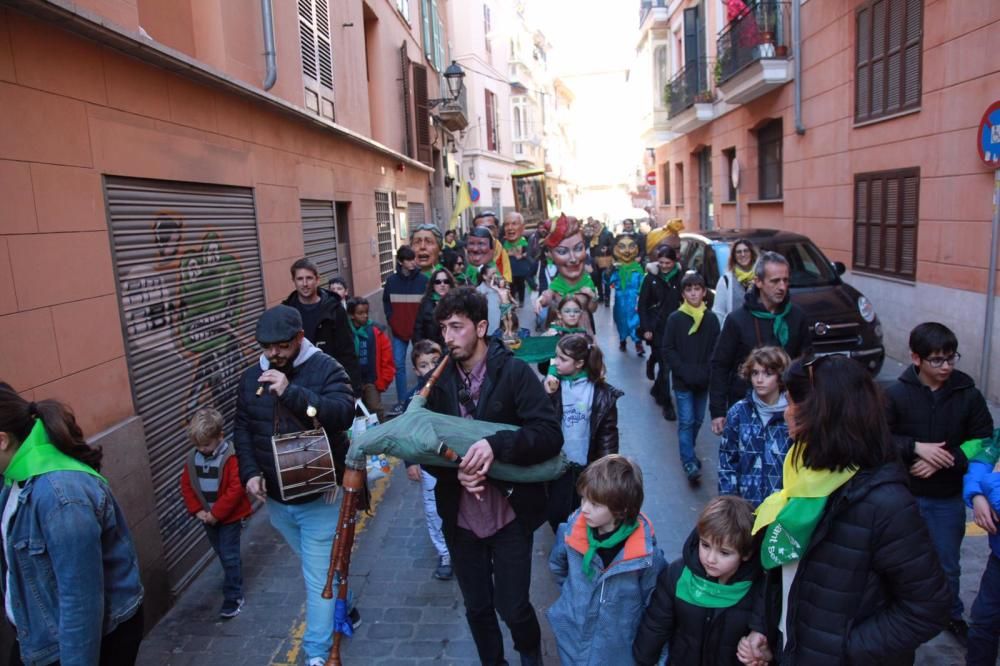 Sant Tianet recorre Palma