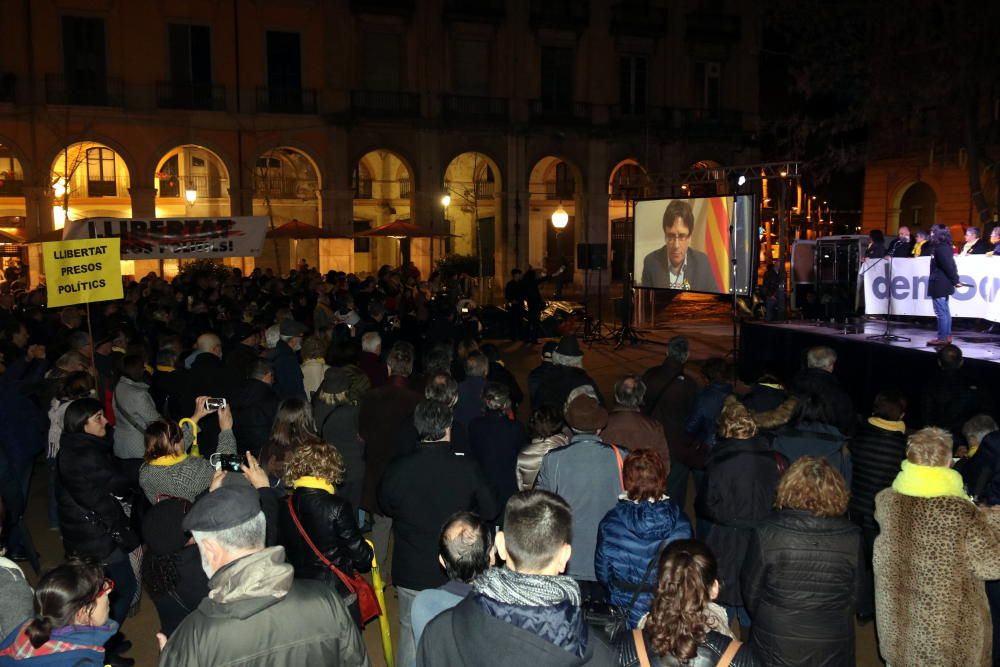 Puigdemont parla a Girona