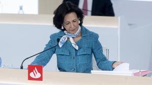 El Banco Santander gana 2.571 millones en el primer trimestre, un 1,1% más