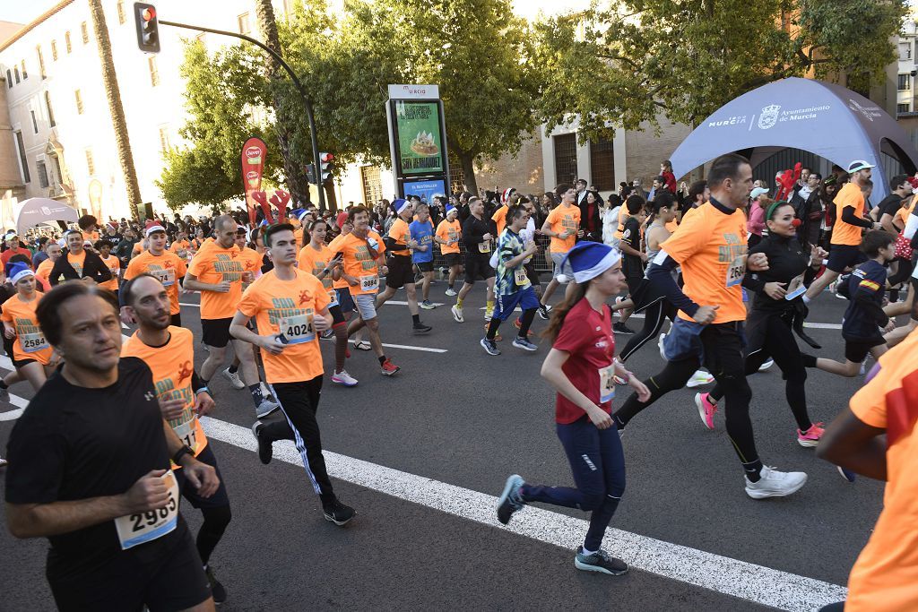 La San Silvestre 2025 en Murcia, en fotografías