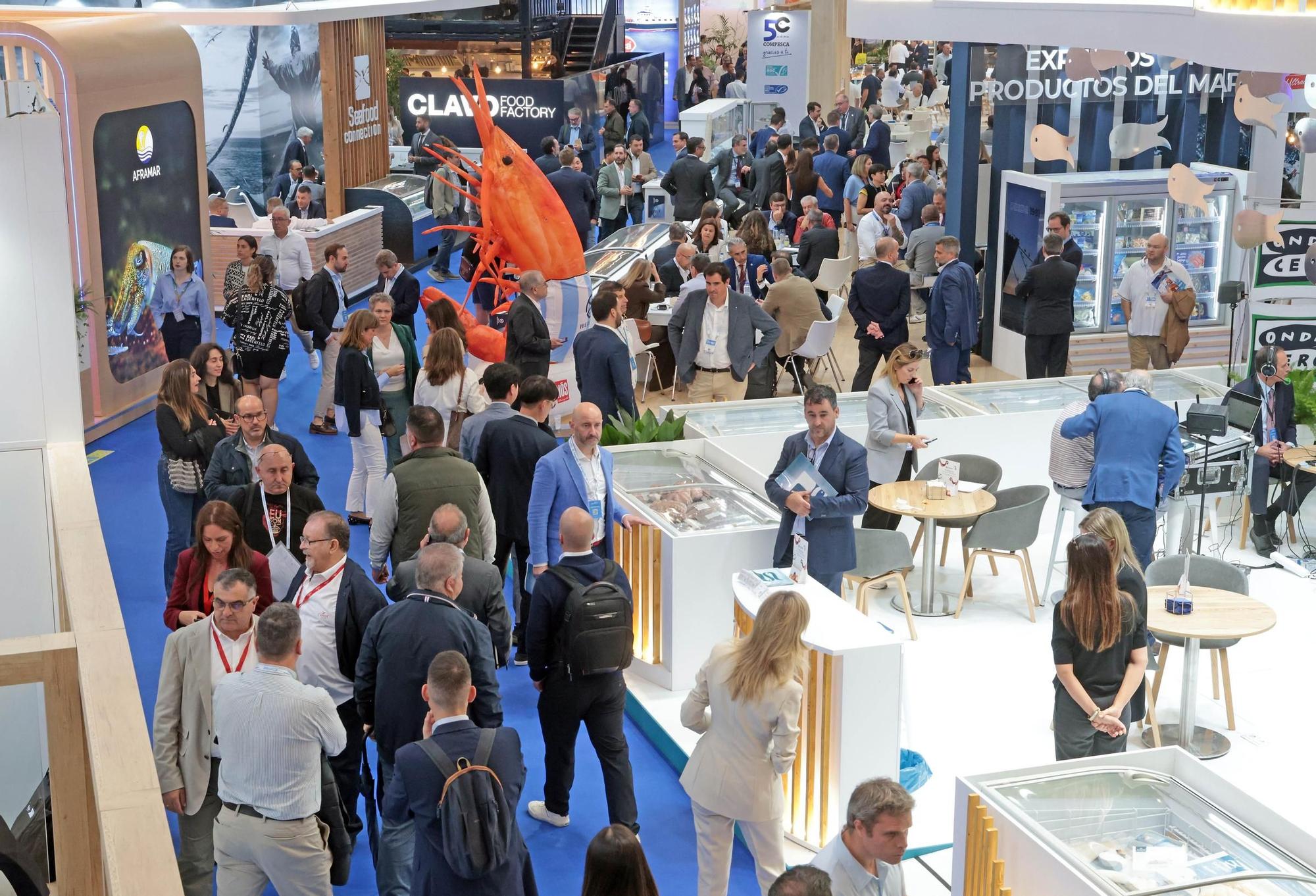 Arranca la 26.ª edición de Conxemar en Vigo: todas las imágenes de la feria