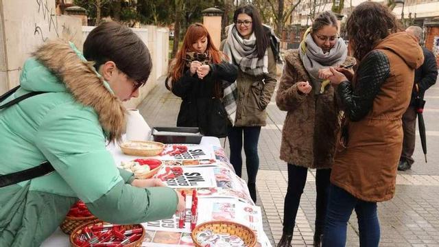 Una de las útlimas actividades de visibilidad de la Asociación de Esclerosis Múltiple de Zamora.