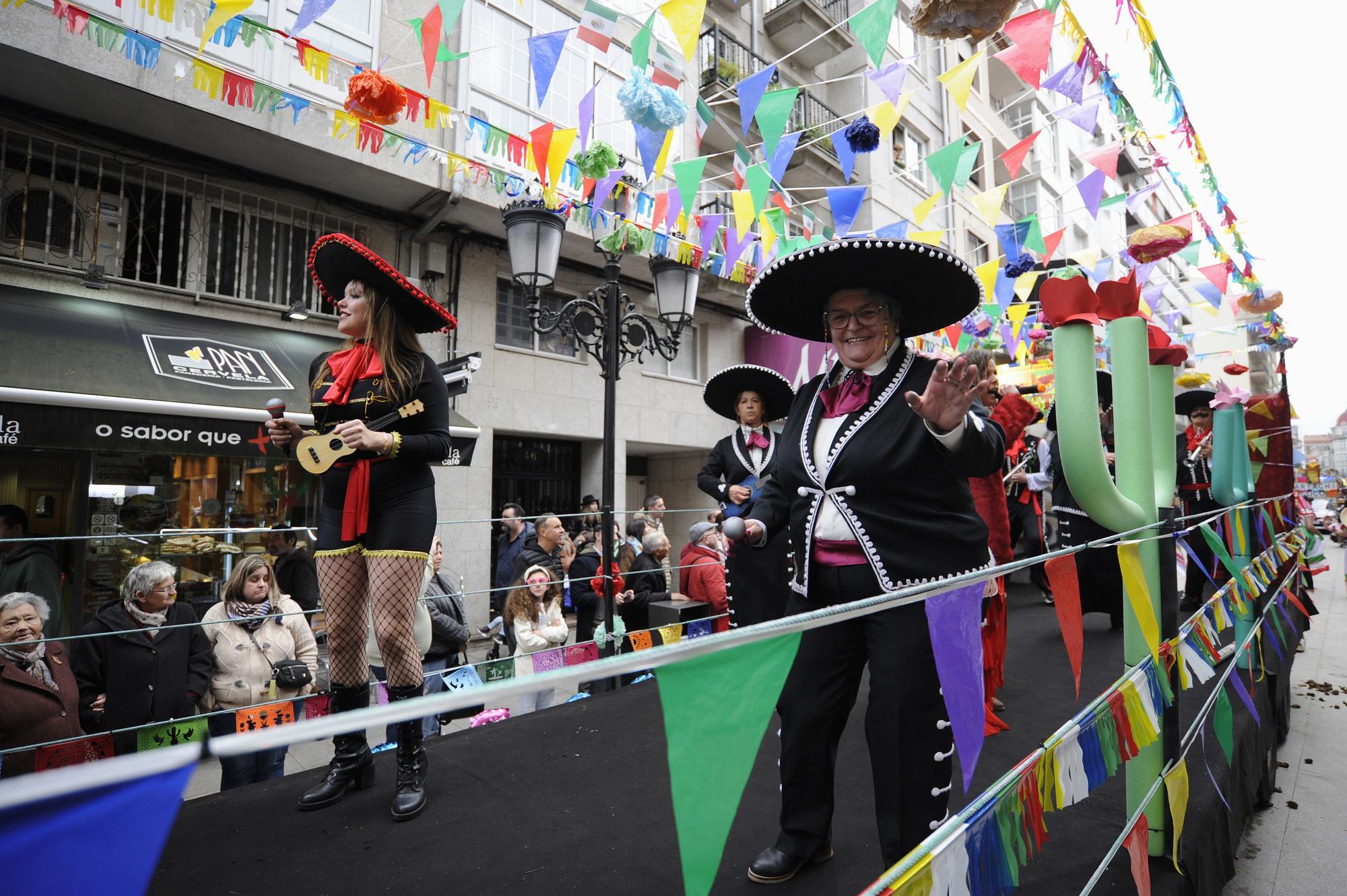 La tradición desfila el martes de Carnaval en A Estrada