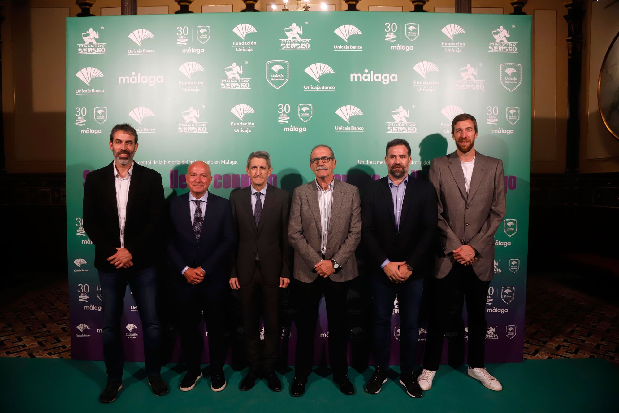 La presentación del documental por los 30 años del Unicaja, en imágenes