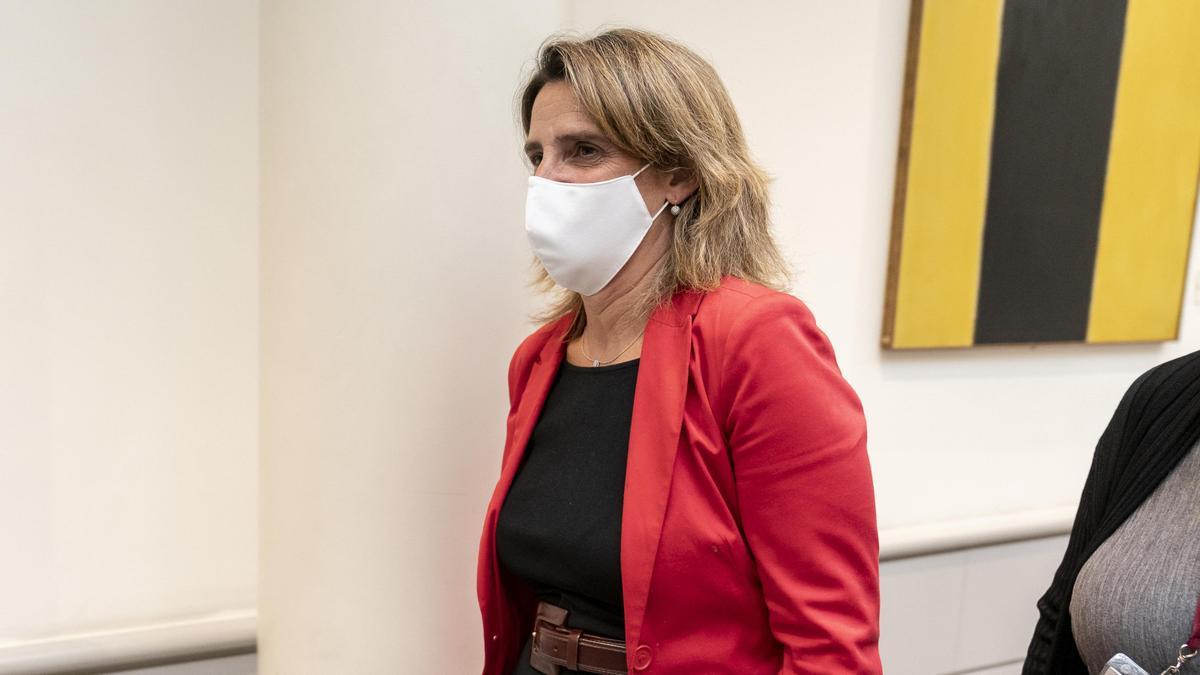 La ministra de Transición Ecológica, Teresa Ribera.