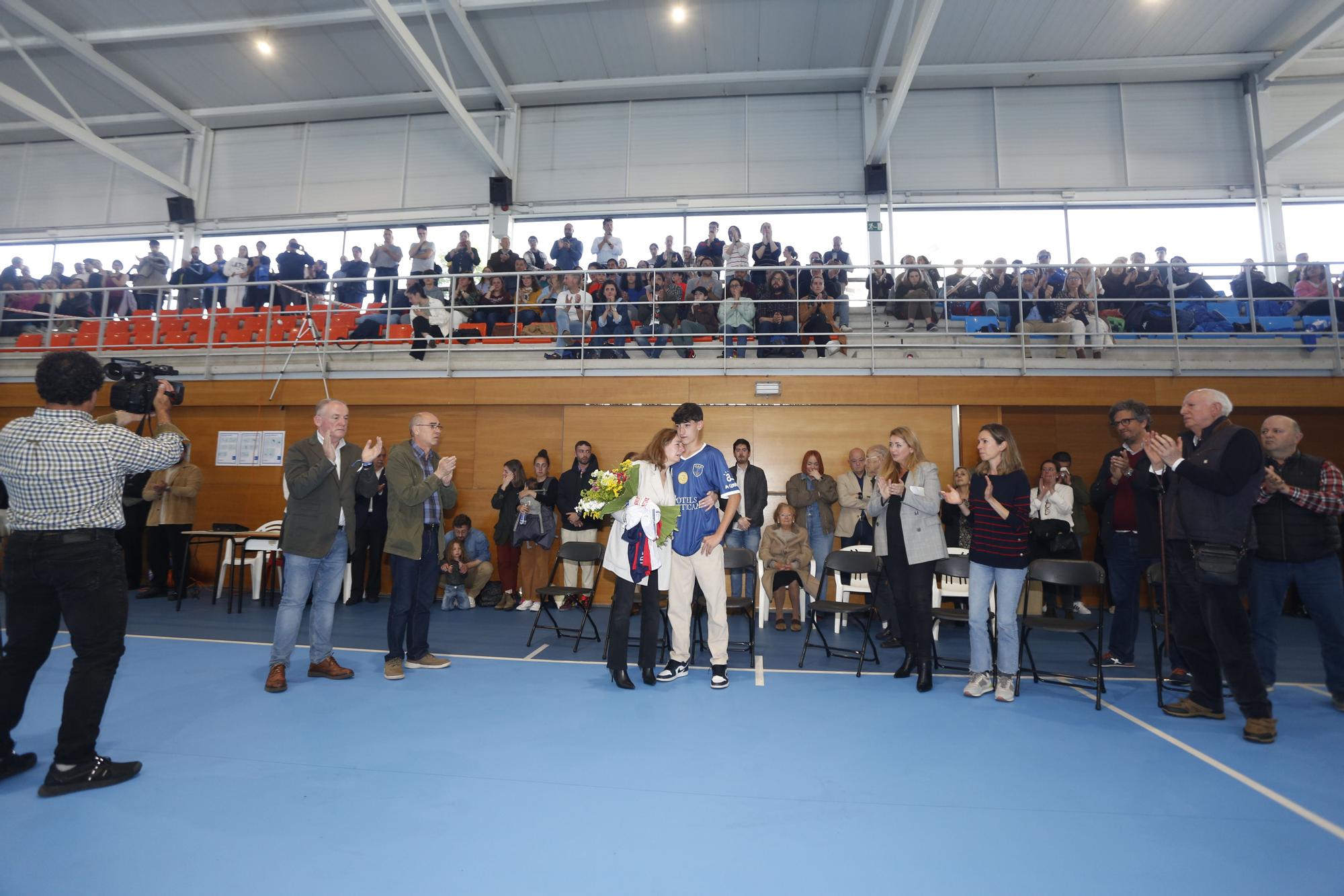 Homenaje del OAR y del deporte de A Coruña a Pablo Aguirregabiria