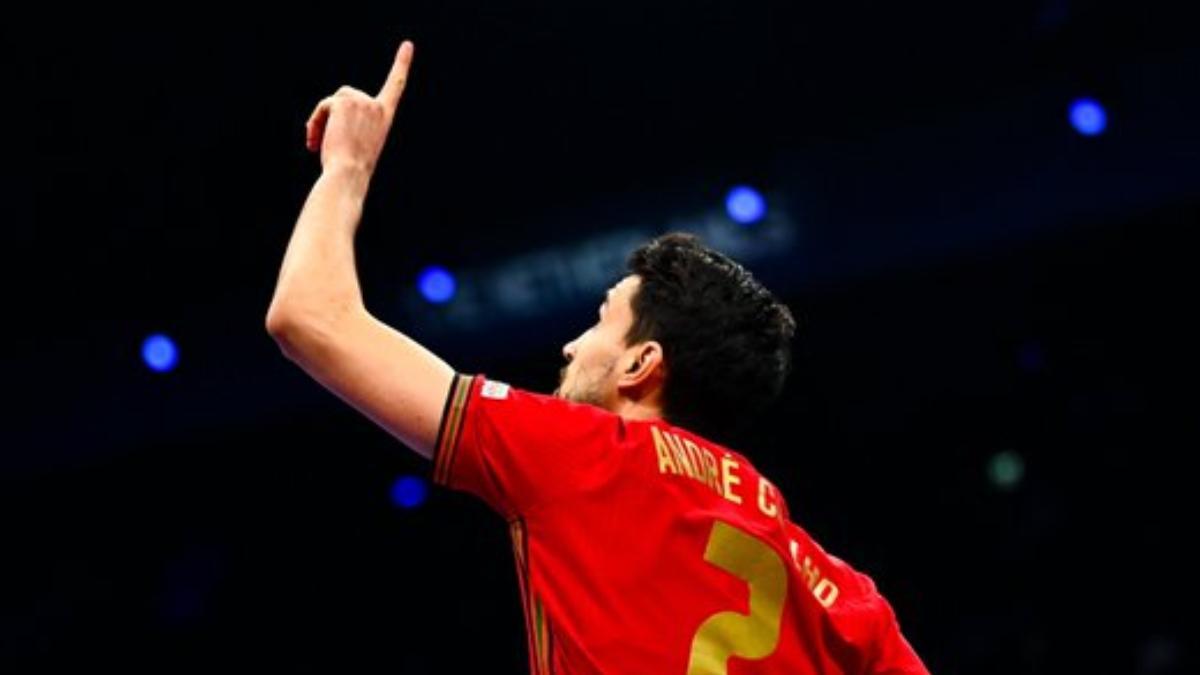 El azulgrana André Coelho, campeón de Europa y del mundo